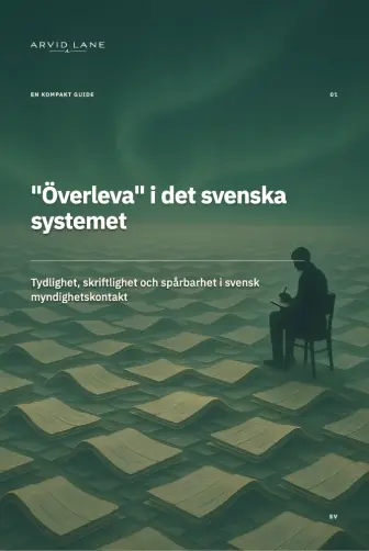 Omslag till ”Överleva” i det svenska systemet – Kompakt guide 01