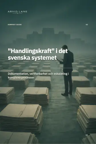Omslag till ”Handlingskraft” i det svenska systemet – Kompakt guide 02